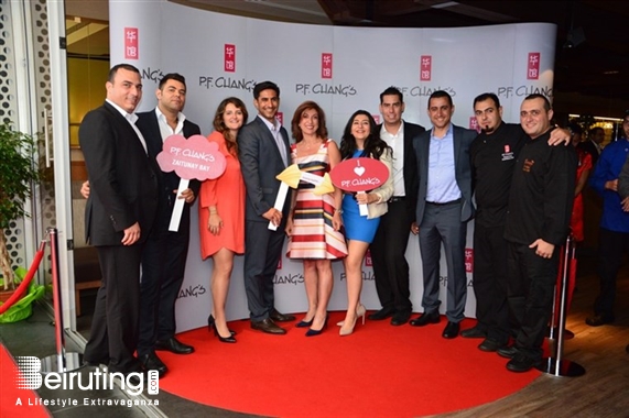 P F Changs Beirut-Ashrafieh Social Event Opening of P.F Chang's at Zaitunay Bay  Lebanon