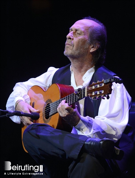 Byblos International Festival Jbeil Concert Paco De Lucia at Byblos Festival Lebanon