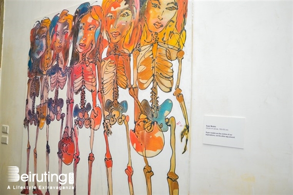 Activities Beirut Suburb Exhibition Paula Chahine's exhibition The Way it is  Lebanon