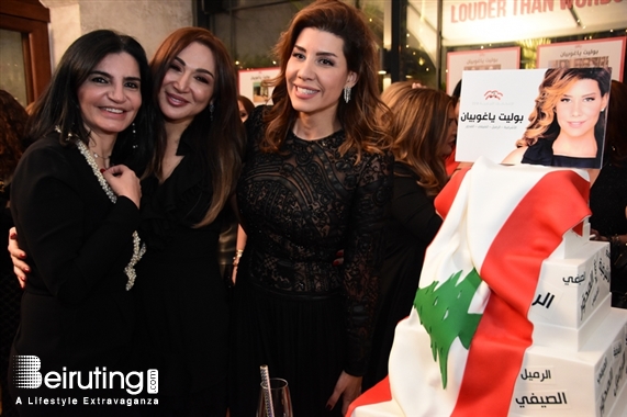 Barbizon Beirut-Ashrafieh Nightlife Surprise Party of Paula Yacoubian at Barbizon Restaurant Part2 Lebanon
