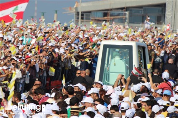 Beirut Waterfront Beirut-Downtown Social Event Pope Benedict XVI visit to Lebanon Day3 Lebanon