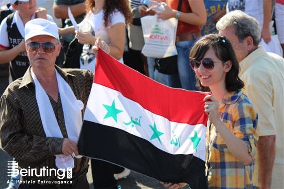 Beirut Waterfront Beirut-Downtown Social Event Pope Benedict XVI visit to Lebanon Day3 Lebanon