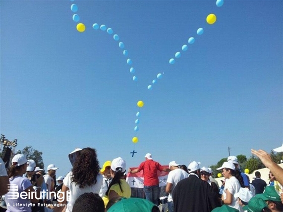 Beirut Waterfront Beirut-Downtown Social Event Pope Benedict XVI visit to Lebanon Day3 Lebanon