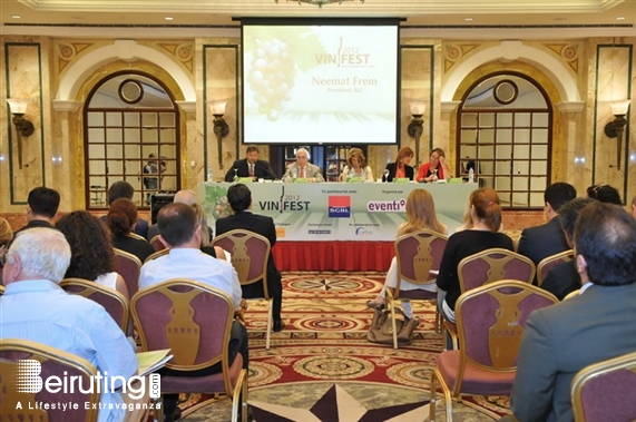 Phoenicia Hotel Beirut Beirut-Downtown Social Event Press Conference of Vinifest Lebanon