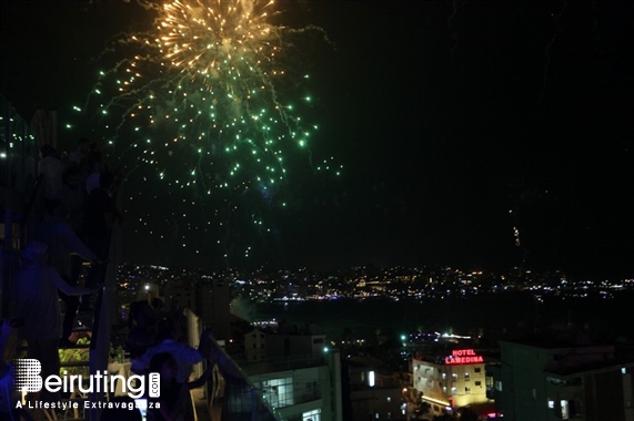 Princessa Hotel Jounieh Nightlife Jounieh Fireworks Show from Princessa Hotel Lebanon