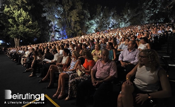 Baalback Festival Concert Puzzle at Baalbeck Festival Lebanon