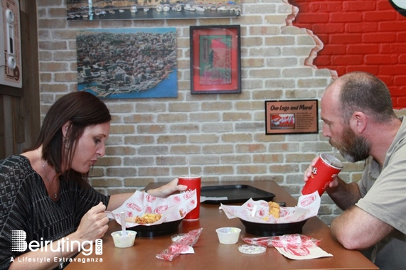 Raising Cane's Choueifat Social Event Todd Graves at Raising Cane's Lebanon