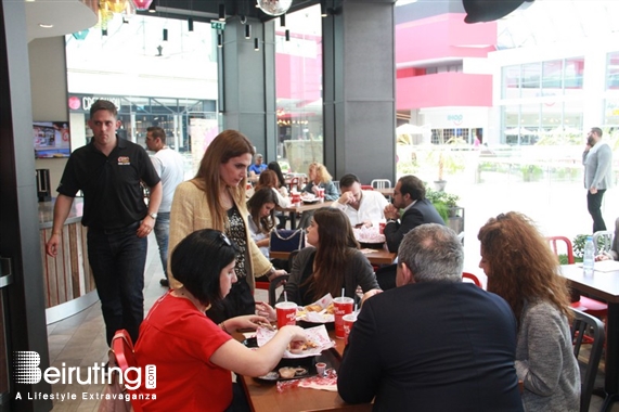 Raising Cane's Choueifat Social Event Todd Graves at Raising Cane's Lebanon