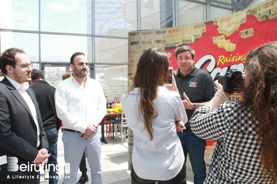 Raising Cane's Choueifat Social Event Todd Graves at Raising Cane's Lebanon