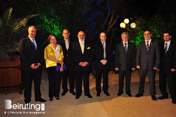 Edde Sands Jbeil Social Event Raymond Edde's Centennial At Edde Sands Lebanon