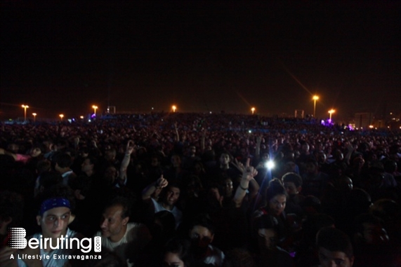 Beirut Waterfront Beirut-Downtown Concert Red Hot Chili Peppers Concert Lebanon