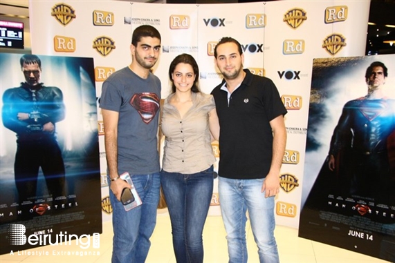 City Centre Beirut Beirut Suburb Nightlife Roadster Man of Steel Premiere Lebanon