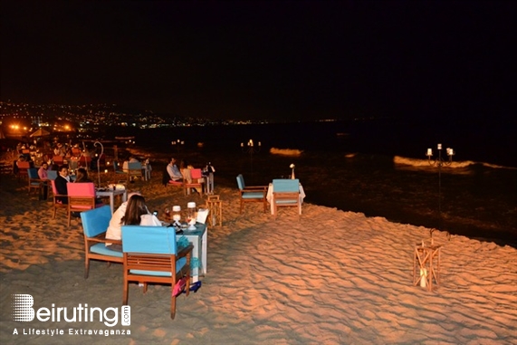 Edde Sands Jbeil Nightlife Romantic Beach Dinner at Edde Sands Lebanon