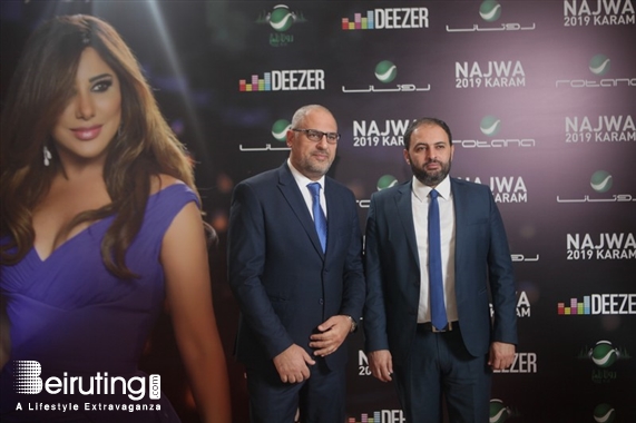 Phoenicia Hotel Beirut Beirut-Downtown Social Event Najwa Karam signs contract with Rotana Lebanon