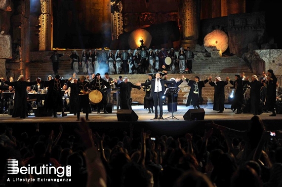 Baalback Festival Concert SABER RIBAII at Baalbeck FESTIVAL Lebanon