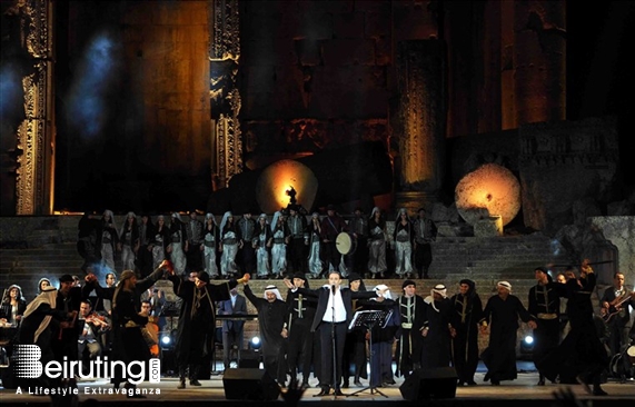 Baalback Festival Concert SABER RIBAII at Baalbeck FESTIVAL Lebanon