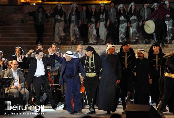 Baalback Festival Concert SABER RIBAII at Baalbeck FESTIVAL Lebanon