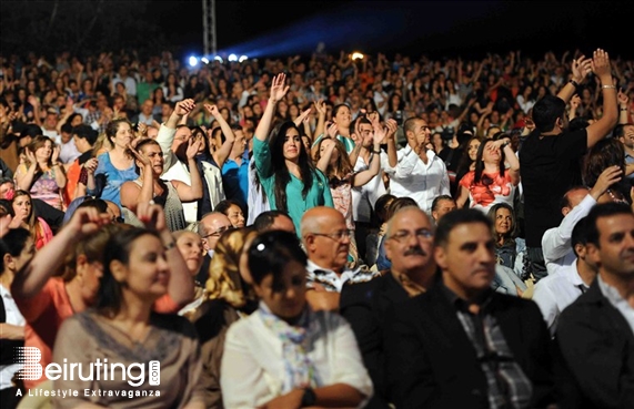 Baalback Festival Concert SABER RIBAII at Baalbeck FESTIVAL Lebanon