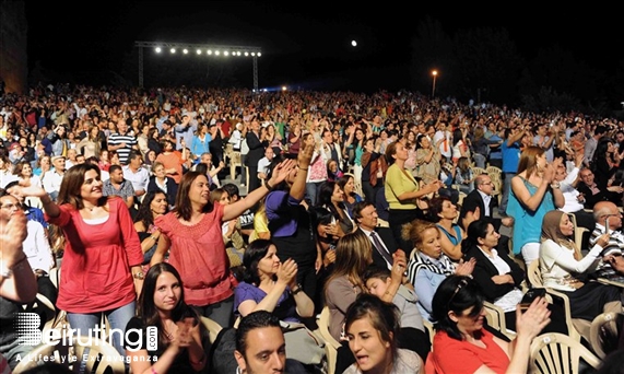 Baalback Festival Concert SABER RIBAII at Baalbeck FESTIVAL Lebanon