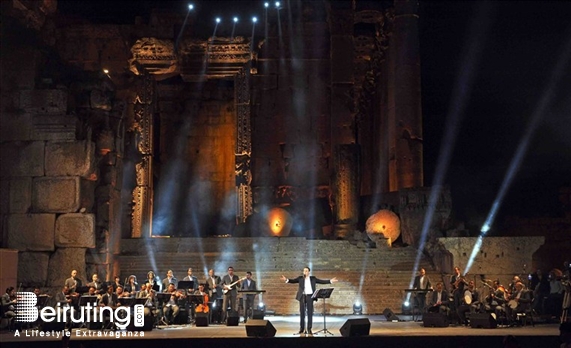 Baalback Festival Concert SABER RIBAII at Baalbeck FESTIVAL Lebanon