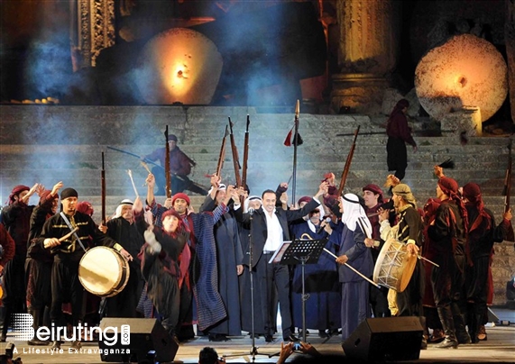 Baalback Festival Concert SABER RIBAII at Baalbeck FESTIVAL Lebanon