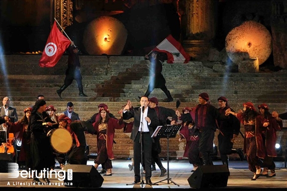 Baalback Festival Concert SABER RIBAII at Baalbeck FESTIVAL Lebanon