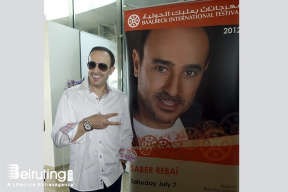 Le Gray Beirut  Beirut-Downtown Festival SABER ROUBA3I press conference (Baalback Festival 2012 ) Lebanon