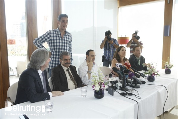 Le Gray Beirut  Beirut-Downtown Festival SABER ROUBA3I press conference (Baalback Festival 2012 ) Lebanon