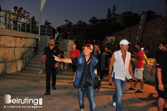 Byblos International Festival Jbeil Concert Scorpions at Byblos Festival Lebanon