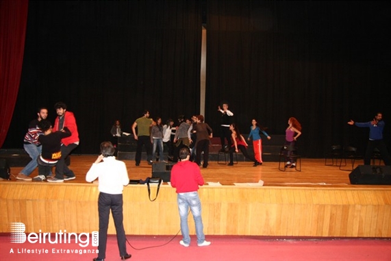 Palais Unesco Beirut-Downtown Theater Shams W Qamar Rehearsal Lebanon