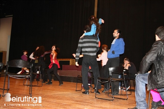 Palais Unesco Beirut-Downtown Theater Shams W Qamar Rehearsal Lebanon