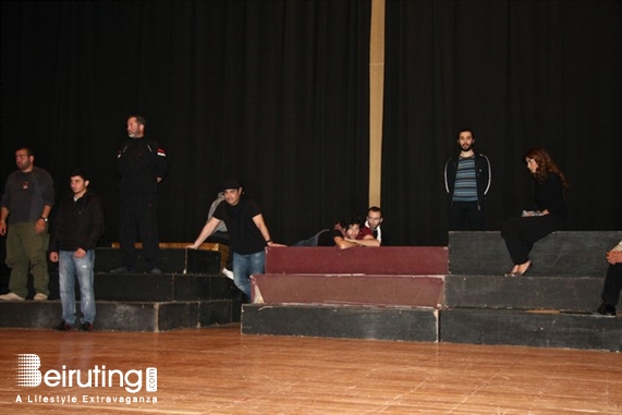 Palais Unesco Beirut-Downtown Theater Shams W Qamar Rehearsal Lebanon