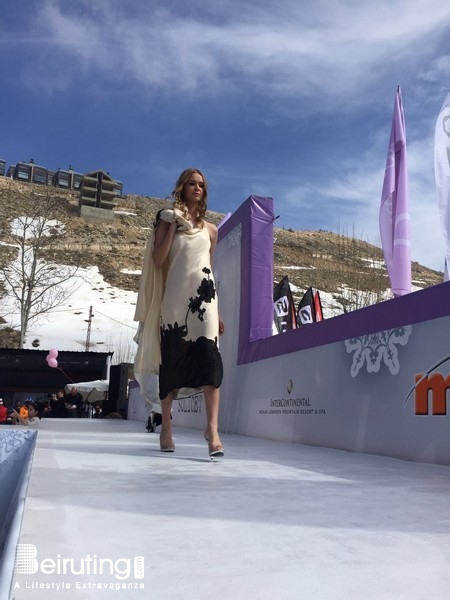 Mzaar Intercontinental Mzaar,Kfardebian Fashion Show Ski and Fashion Festival 2016 Lebanon