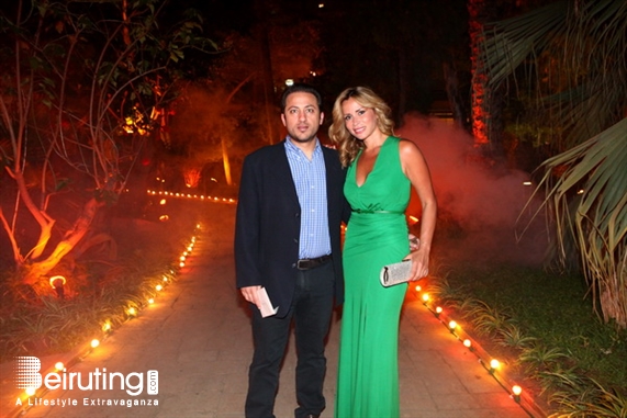 Sursock Palace Beirut-Ashrafieh Social Event Skoun dinner annual fundraising @ Sursock Palace garden. Lebanon