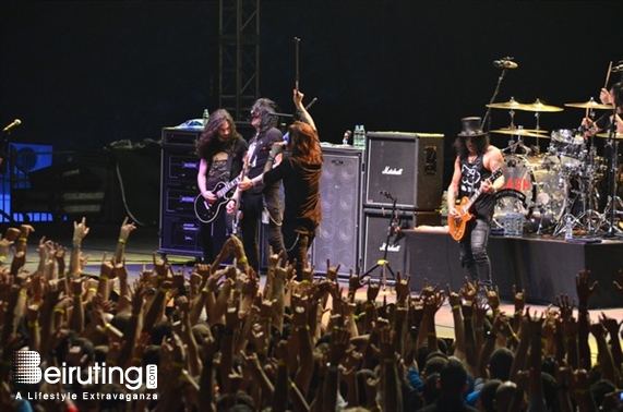 Byblos International Festival Jbeil Concert Slash at Byblos International Festival Lebanon