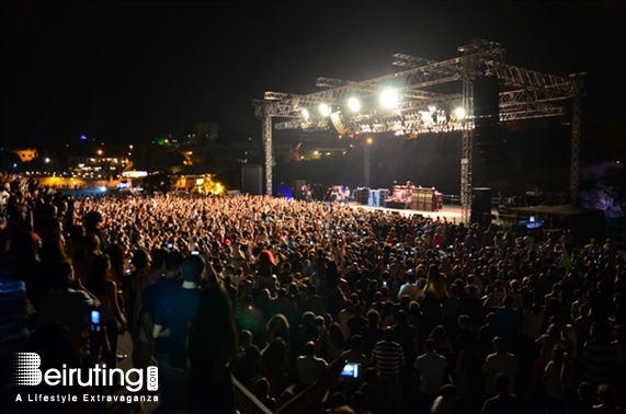Byblos International Festival Jbeil Concert Slash at Byblos International Festival Lebanon