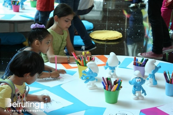 ABC Dbayeh Dbayeh Social Event Smurfs Invasion at ABC Lebanon