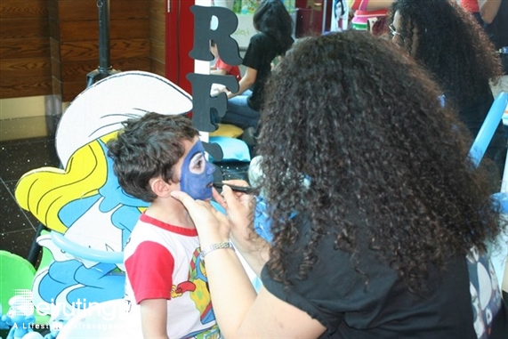 ABC Dbayeh Dbayeh Social Event Smurfs Invasion at ABC Lebanon