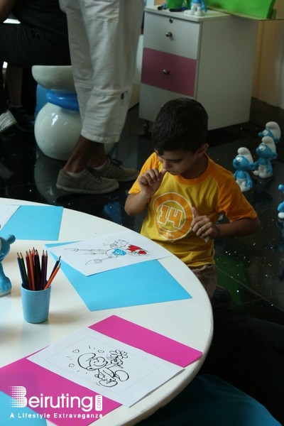 ABC Dbayeh Dbayeh Social Event Smurfs Invasion at ABC Lebanon