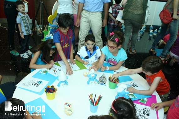 ABC Dbayeh Dbayeh Social Event Smurfs Invasion at ABC Lebanon