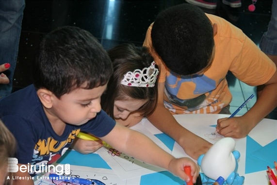 ABC Dbayeh Dbayeh Social Event Smurfs Invasion at ABC Lebanon