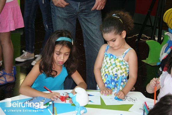 ABC Dbayeh Dbayeh Social Event Smurfs Invasion at ABC Lebanon