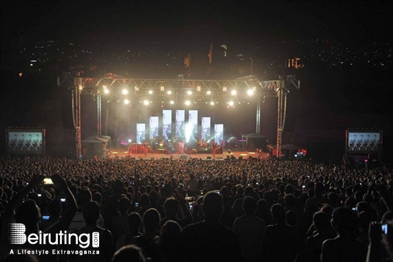 Byblos International Festival Jbeil Snow Patrol at Byblos Lebanon