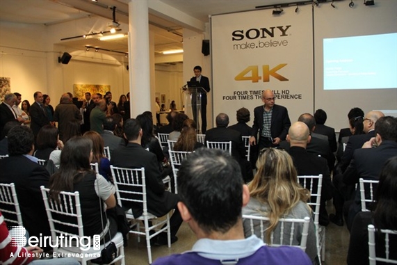 Social Event Sony Unveils 4K LCD TV Lebanon