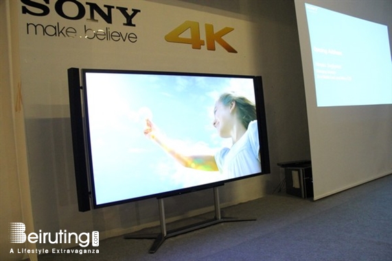 Social Event Sony Unveils 4K LCD TV Lebanon