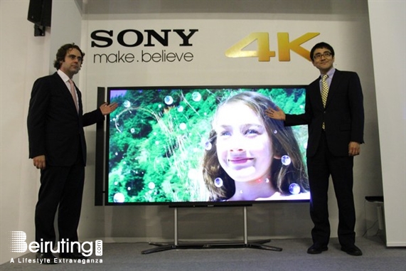 Social Event Sony Unveils 4K LCD TV Lebanon