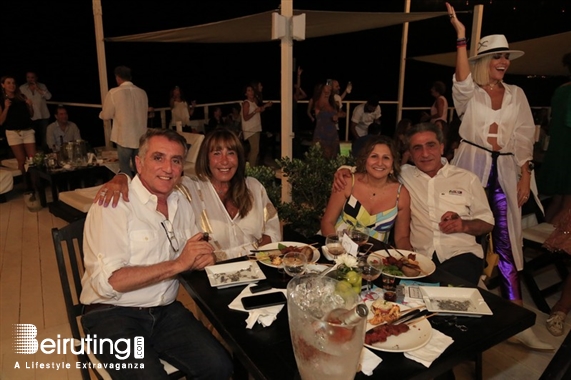 Orchid Jiyeh Beach Party Souk al Tayyib sunset dinner with Aziza Lebanon