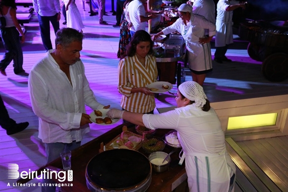 Orchid Jiyeh Beach Party Souk al Tayyib sunset dinner with Aziza Lebanon