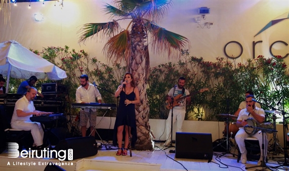 Orchid Jiyeh Beach Party Souk al Tayyib sunset dinner with Aziza Lebanon