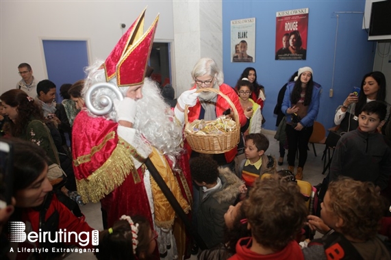 Activities Beirut Suburb Social Event Saint Nicolas et le Telethon à l'institut français du Liban  Lebanon